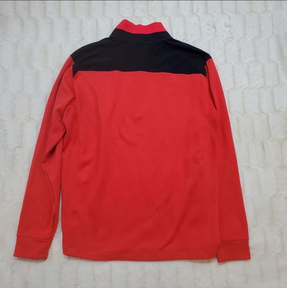 Nike Golf Tour Performance Men's Jacket size Medium Half Zip Softshell - Picture 4 of 9